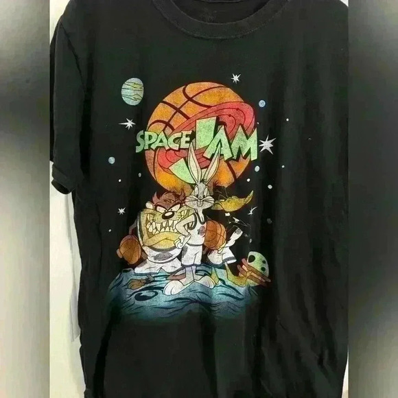 SPACE JAM, Looney Tunes, Tune Squad, men’s tshirt, size large, good condition - Picture 2 of 3